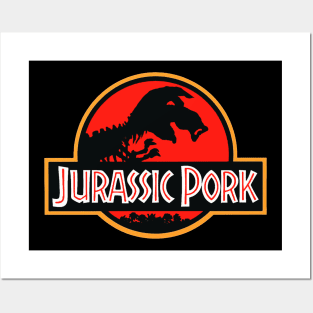 jurassic pork Posters and Art